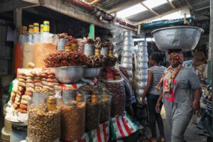 Ghanaian market